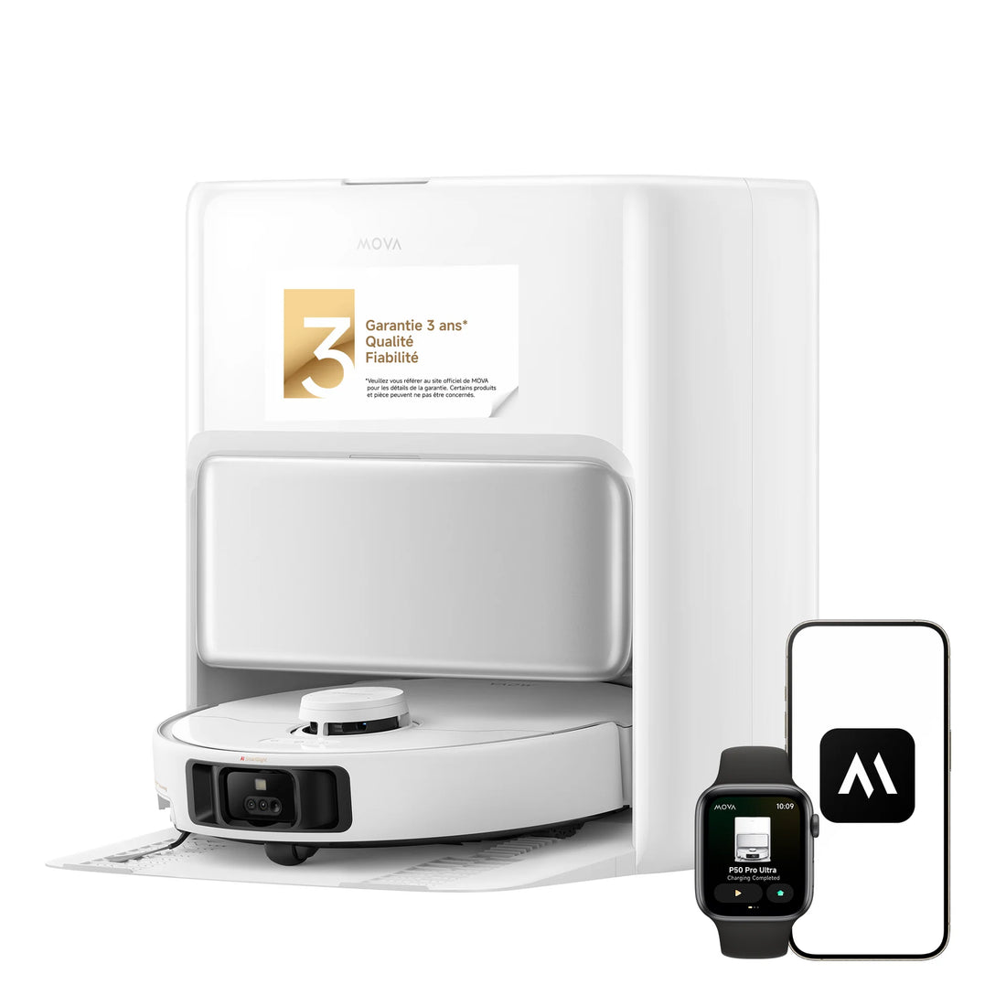 France Moderne P50 Pro Ultra Robot aspirateur
